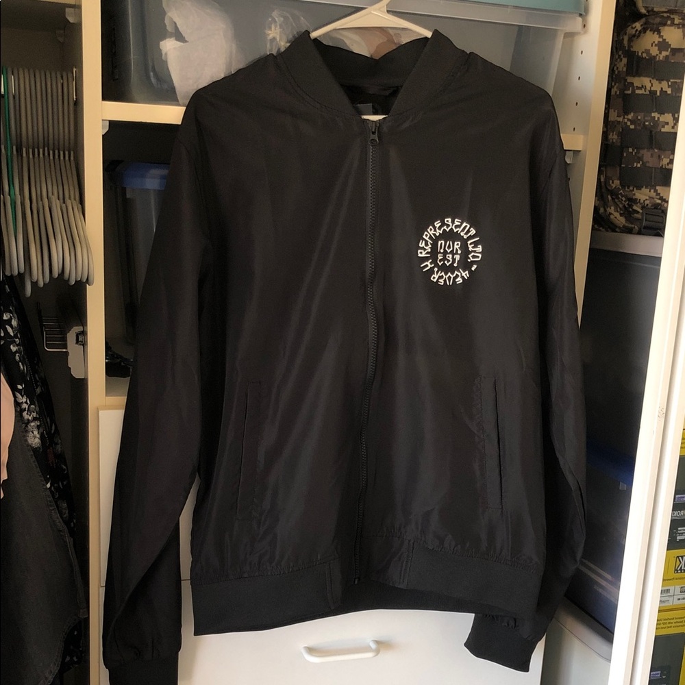 Represent Nate Diaz Black Bomber jacket